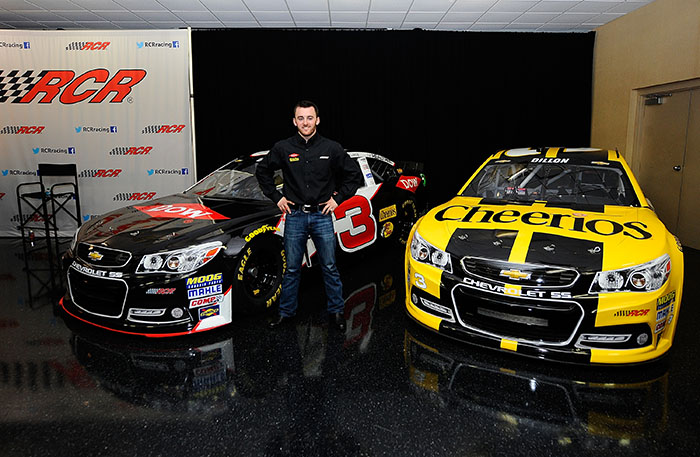 Austin Dillon with #3 Dow and General Mills cars